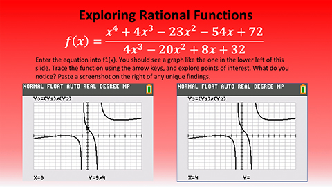 Students can add screen captures to a slide.